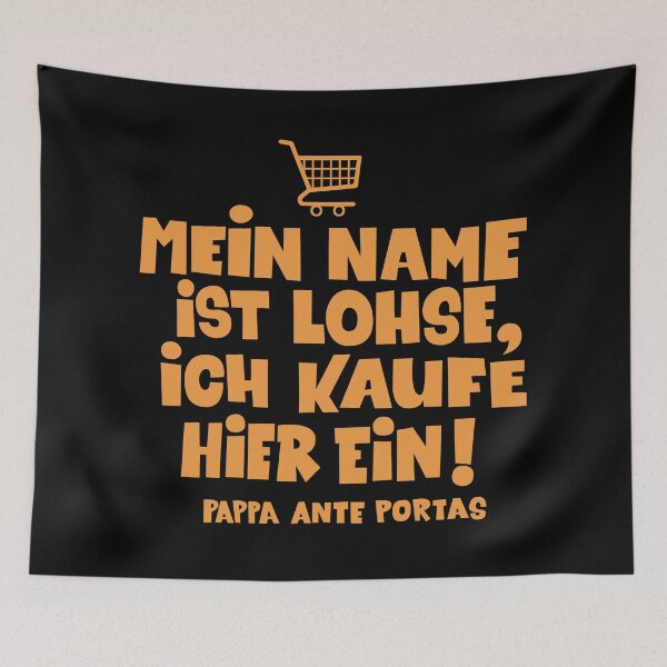 Item preview, My name is Lohse, I shop here - Loriot - TV Kult - German designed and sold by Boogosh.
