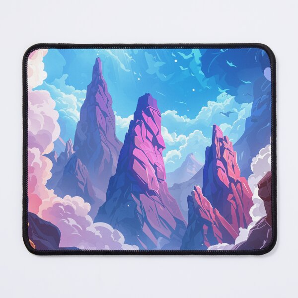 Item preview, Skyspire Peaks – Majestic Fantasy Mountain Range designed and sold by SuperNovaDesigns.