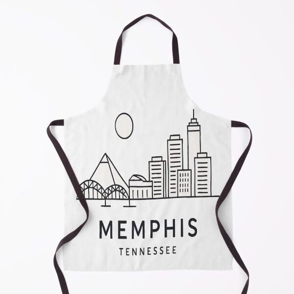 Item preview, Minimalist Memphis Skyline – Downtown Landmarks Line Art designed and sold by Globalcitytees.