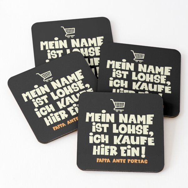 Item preview, My name is Lohse, I shop here - Loriot - TV Kult - German designed and sold by Boogosh.