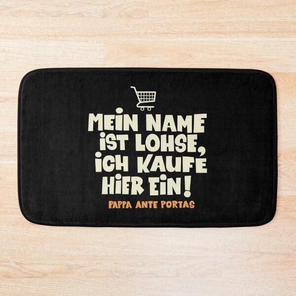Item preview, My name is Lohse, I shop here - Loriot - TV Kult - German designed and sold by Boogosh.