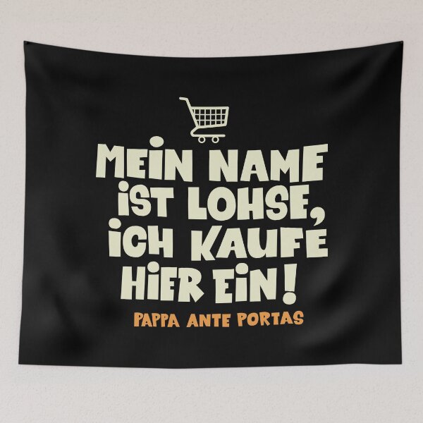 Item preview, My name is Lohse, I shop here - Loriot - TV Kult - German designed and sold by Boogosh.