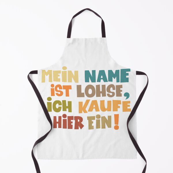 Item preview, My name is Lohse, I shop here - Loriot - TV Kult - German designed and sold by Boogosh.