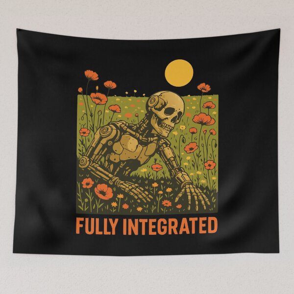 Item preview, Robot Nature Flowers Blossom Field designed and sold by Blok45.