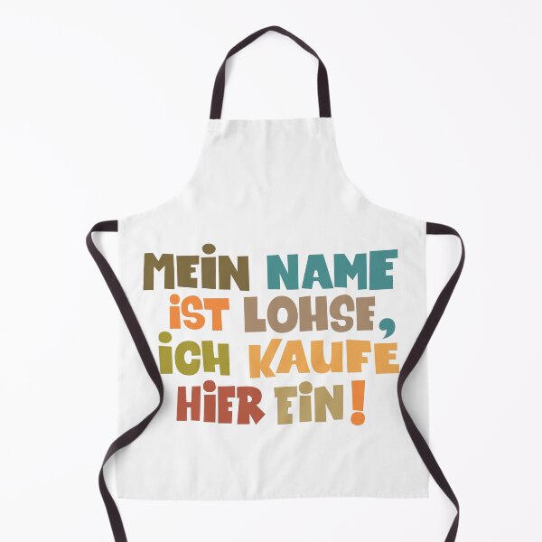 Item preview, My name is Lohse, I shop here - Loriot - TV Kult - German designed and sold by Boogosh.