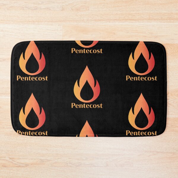 Item preview, Pentecost Sunday Art – Holy Spirit Dove with Flames of Fire Christian Design designed and sold by CrossCrafted.