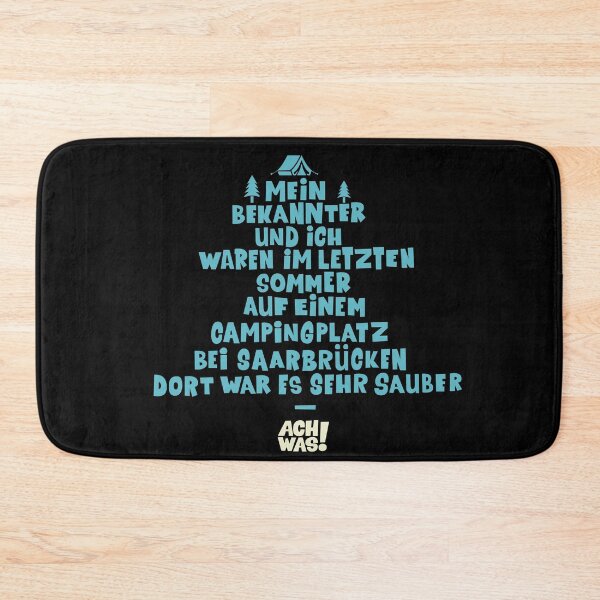 Item preview, Etiquette school - My friend and I were at a campsite last summer - Loriot - TV Kult - German designed and sold by Boogosh.