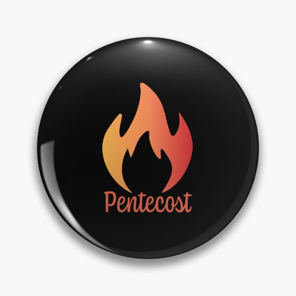 Item preview,  Pentecost Sunday Art – Holy Spirit Dove with Flames of Fire Christian Design designed and sold by CrossCrafted.