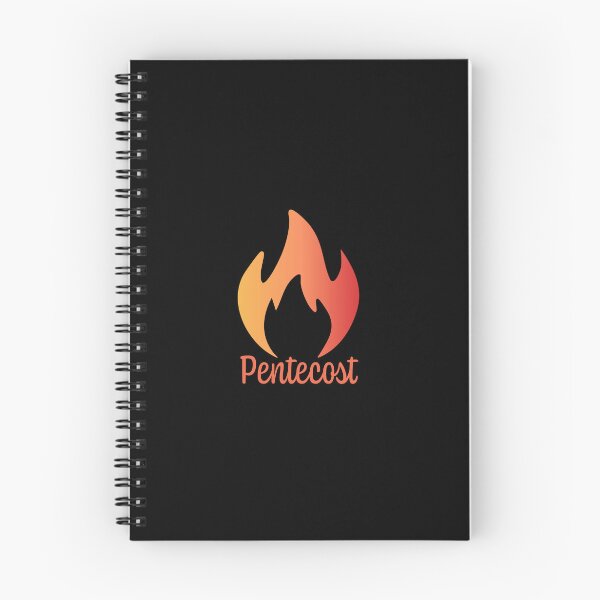 Item preview,  Pentecost Sunday Art – Holy Spirit Dove with Flames of Fire Christian Design designed and sold by CrossCrafted.