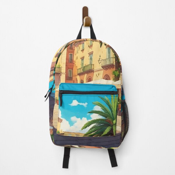 Item preview, Piazza Tasso, Sorrento: Summer Café Charm designed and sold by LSVart.