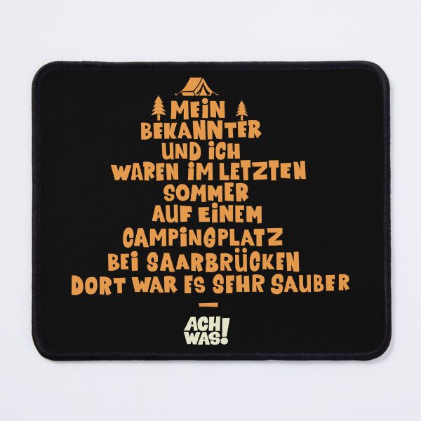Item preview, Etiquette school - My friend and I were at a campsite last summer - Loriot - TV Kult - German designed and sold by Boogosh.