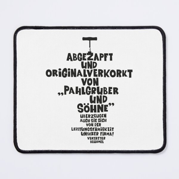 Item preview, Tapped and originally corked - Loriot - Die Nudel - TV Kult - German designed and sold by Boogosh.