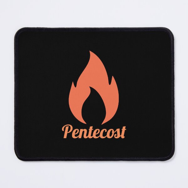 Item preview, Pentecost Sunday Art – Holy Spirit Dove with Flames of Fire Christian Design designed and sold by CrossCrafted.