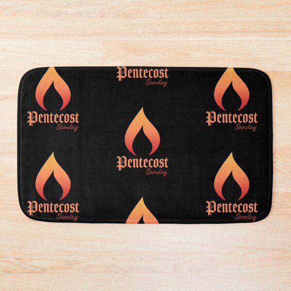 Item preview, Pentecost Sunday Art – Holy Spirit Dove with Flames of Fire Christian Design designed and sold by CrossCrafted.