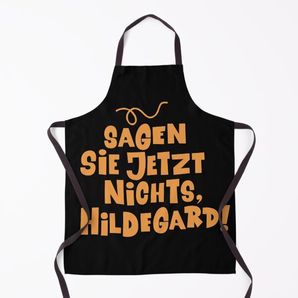 Item preview, Don't say anything now, Hildegard - Loriot - The Nudel - TV Kult - German designed and sold by Boogosh.