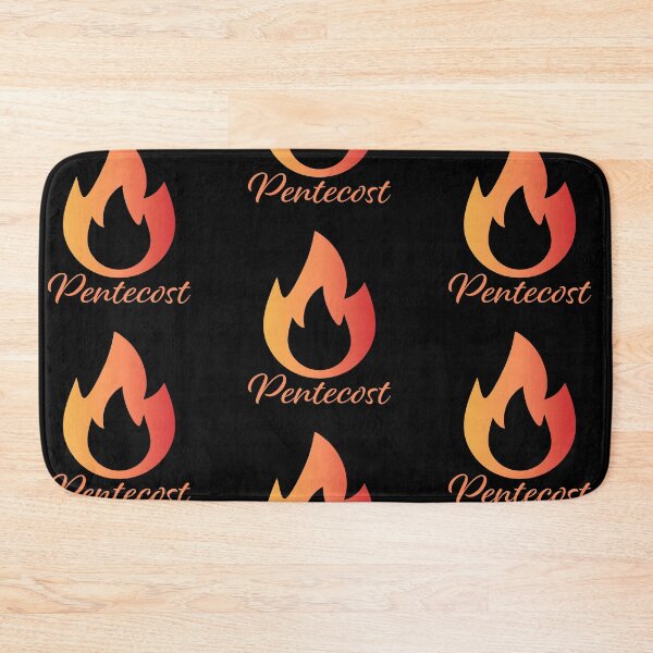 Item preview, Pentecost Sunday Art – Holy Spirit Dove with Flames of Fire Christian Design designed and sold by CrossCrafted.