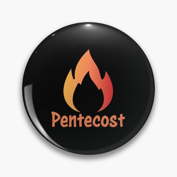 Item preview,  Pentecost Sunday Art – Holy Spirit Dove with Flames of Fire Christian Design designed and sold by CrossCrafted.