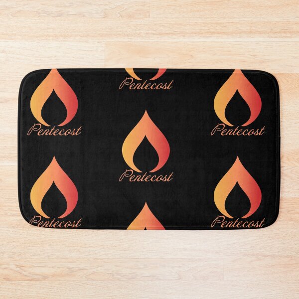 Item preview, Pentecost Sunday Art – Holy Spirit Dove with Flames of Fire Christian Design designed and sold by CrossCrafted.