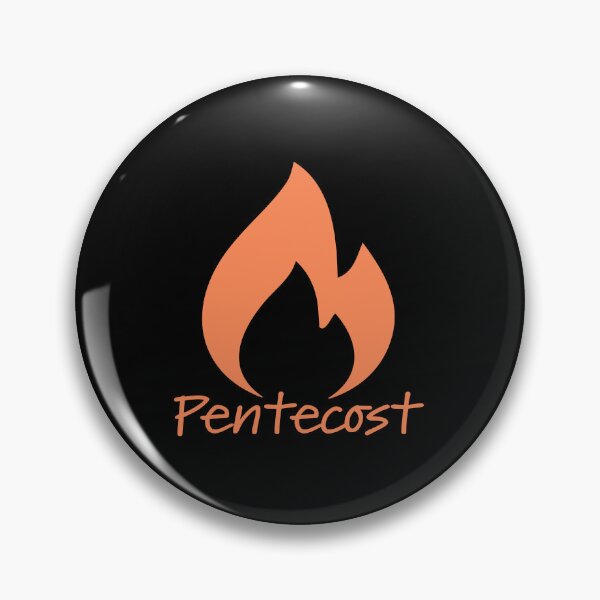 Item preview, Pentecost Sunday Art – Holy Spirit Dove with Flames of Fire Christian Design designed and sold by CrossCrafted.