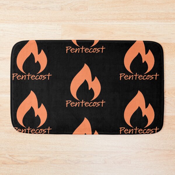 Item preview, Pentecost Sunday Art – Holy Spirit Dove with Flames of Fire Christian Design designed and sold by CrossCrafted.
