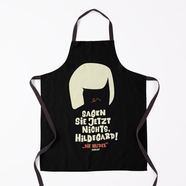 Item preview, Don't say anything now, Hildegard - Loriot - The Nudel - TV Kult - German designed and sold by Boogosh.