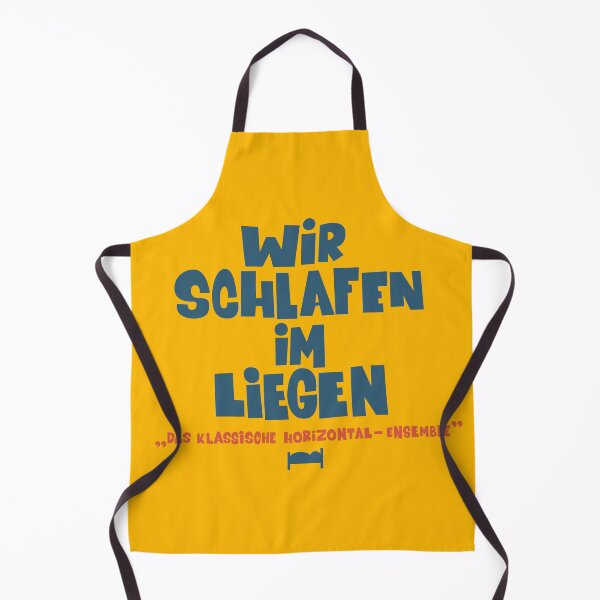 Item preview, We sleep lying down - Loriot - TV Kult - German designed and sold by Boogosh.