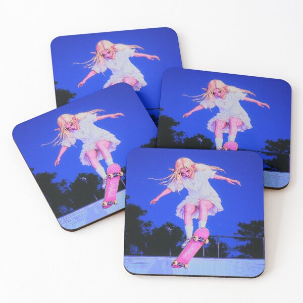 Item preview, Anime Elf Girl in a Skatepark designed and sold by V-Fantasy.