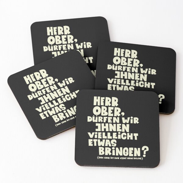Item preview, Waiter, can we perhaps bring you something? - Loriot - TV Kult - German - Pappa Ante Portas designed and sold by Boogosh.
