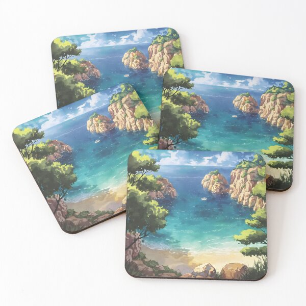 Item preview, Playa de Cala Macarella: Crystal-Clear Summer Cove designed and sold by LSVart.