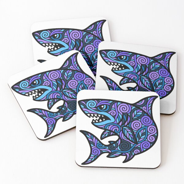 Item preview, Tiburón intrincado designed and sold by SpectrumShine.