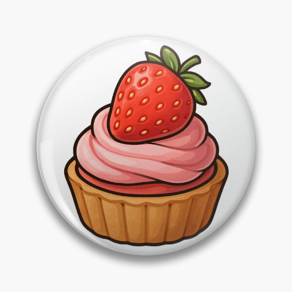 Item preview, Strawberry cupcake designed and sold by Wiko Glitch.