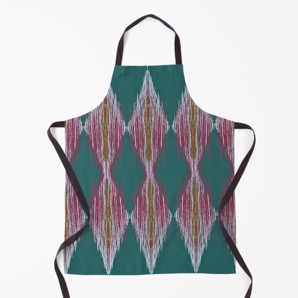 Item preview, Emerald Rhythm Ikat Pattern designed and sold by Glam-OOTD.