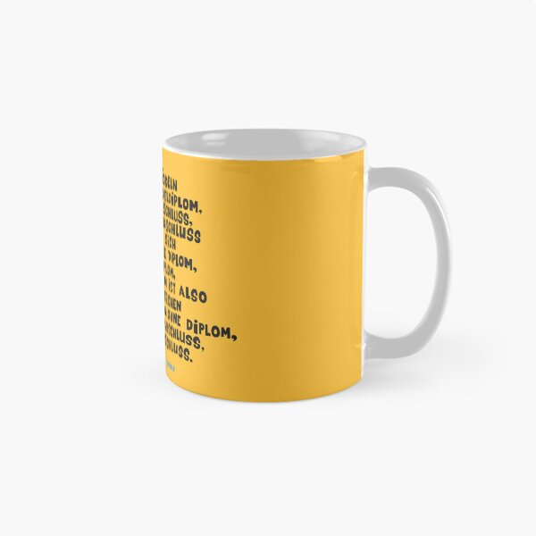 Item preview, The yodel diploma - Loriot - TV Kult - German designed and sold by Boogosh.