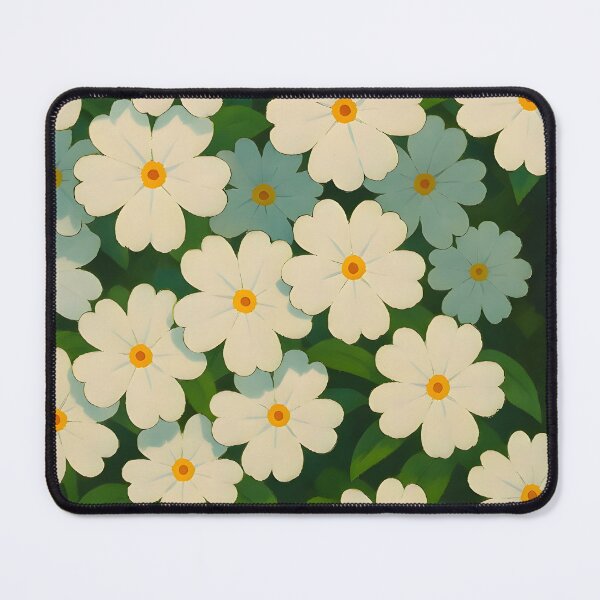 Item preview, Bed of white flowers - Animated designed and sold by Relatable Tees.