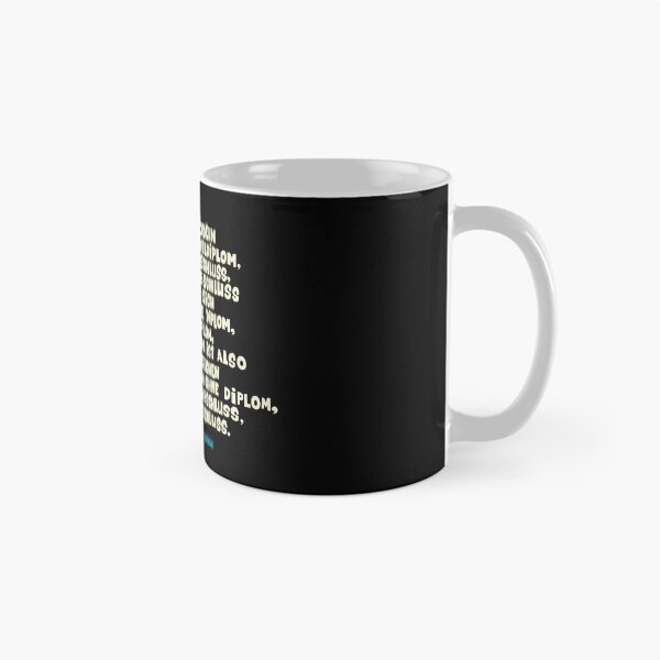 Item preview, The yodeling diploma - Loriot - TV Kult - German designed and sold by Boogosh.