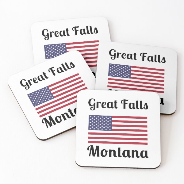 Item preview, Great Falls Montana - Stylish Prints, designed and sold by Fleetwood1994.