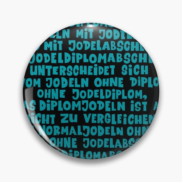 Item preview, The yodeling diploma - Loriot - TV Kult - German designed and sold by Boogosh.
