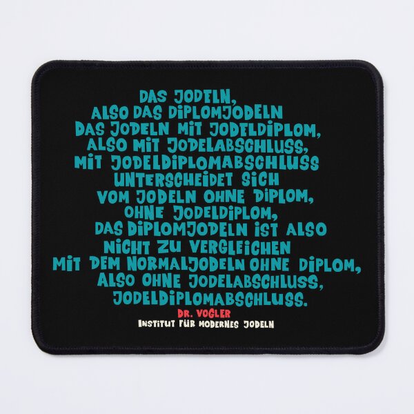 Item preview, The yodeling diploma - Loriot - TV Kult - German designed and sold by Boogosh.