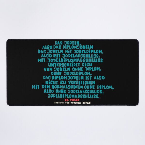 Item preview, The yodeling diploma - Loriot - TV Kult - German designed and sold by Boogosh.