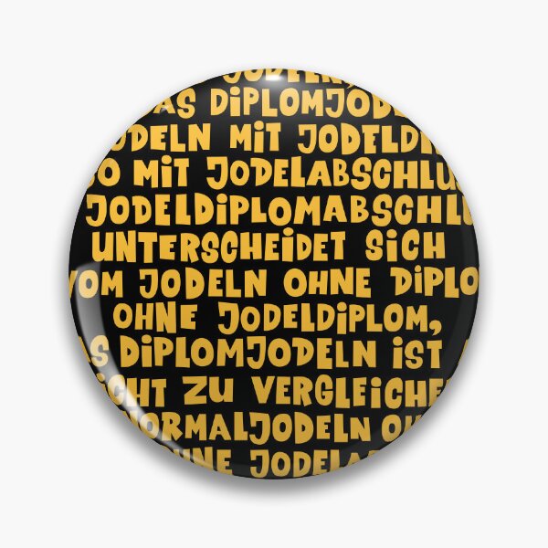 Item preview, The yodel diploma - Loriot - TV Kult - German designed and sold by Boogosh.