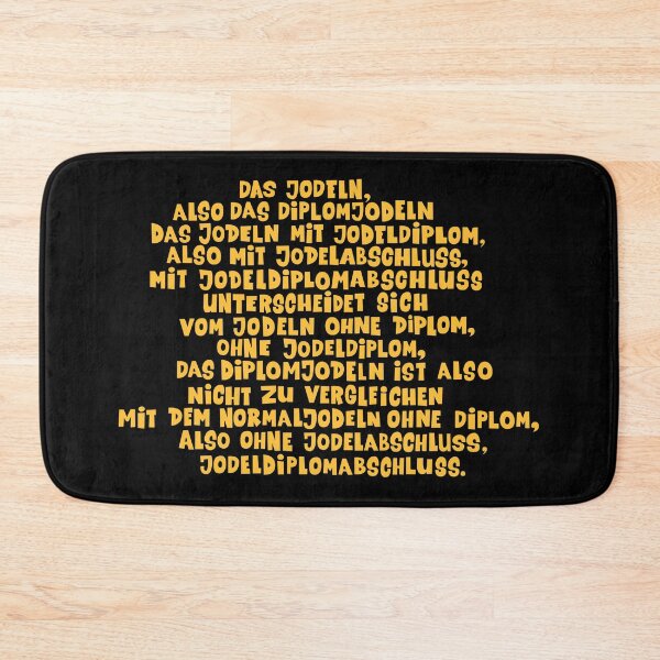 Item preview, The yodel diploma - Loriot - TV Kult - German designed and sold by Boogosh.