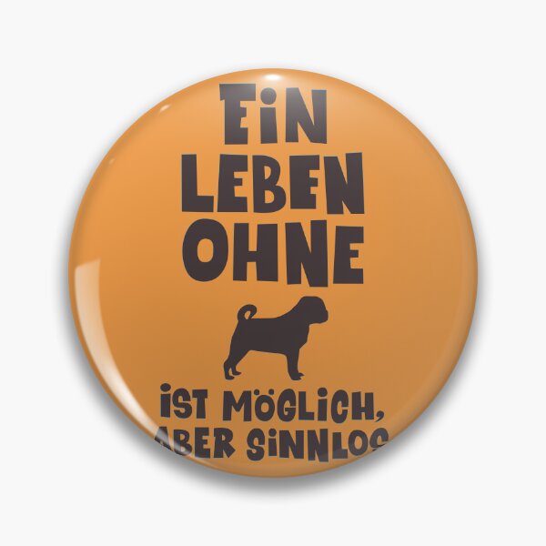Item preview, Loriot - A life without a pug is possible, but pointless! designed and sold by Boogosh.