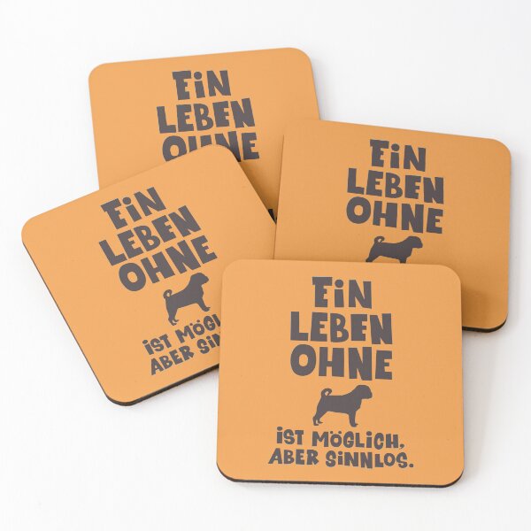 Item preview, Loriot - A life without a pug is possible, but pointless! designed and sold by Boogosh.