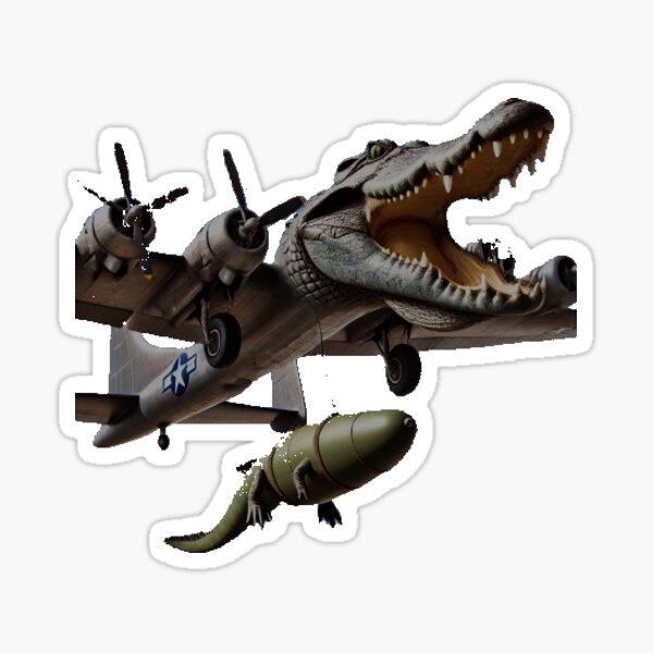 Item preview, bombardino crocodilo designed and sold by TrendyMemeLord.