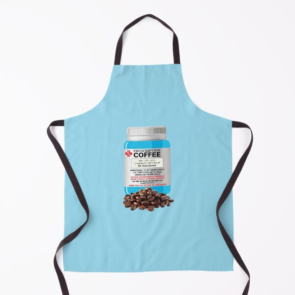 Item preview, Prescription coffee - BRIGHT BLUE designed and sold by StellarFX.