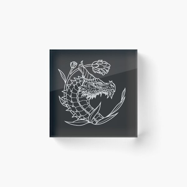 Item preview, Paarthurnax Skyrim (White Lines) designed and sold by nirners.