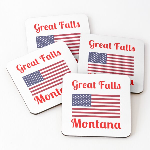 Item preview, Great Falls Montana - Stylish Prints, designed and sold by Fleetwood1994.