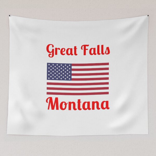 Item preview, Great Falls Montana - Stylish Prints, designed and sold by Fleetwood1994.