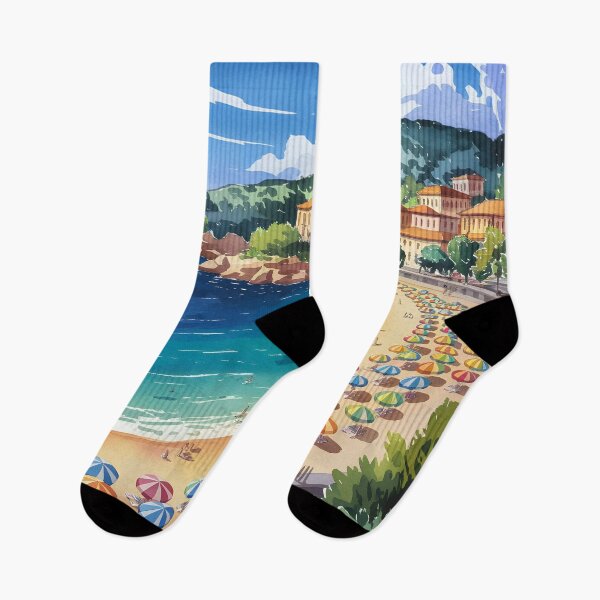 Item preview, Playa de Lloret de Mar, Costa Brava: Lively Summer Beach designed and sold by LSVart.