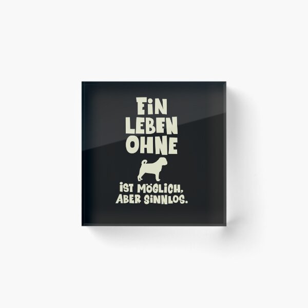 Aperçu de l'œuvre Loriot - Une vie sans carlin est possible, mais inutile ! créée et vendue par Boogosh.